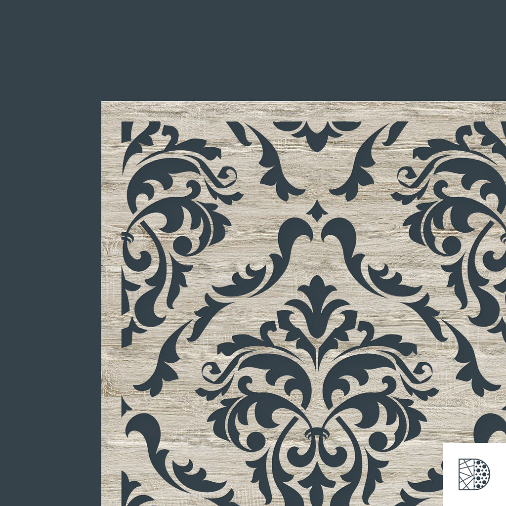 Damask Oak Wood Veneer 1220mm x 610mm – Decorative Screens