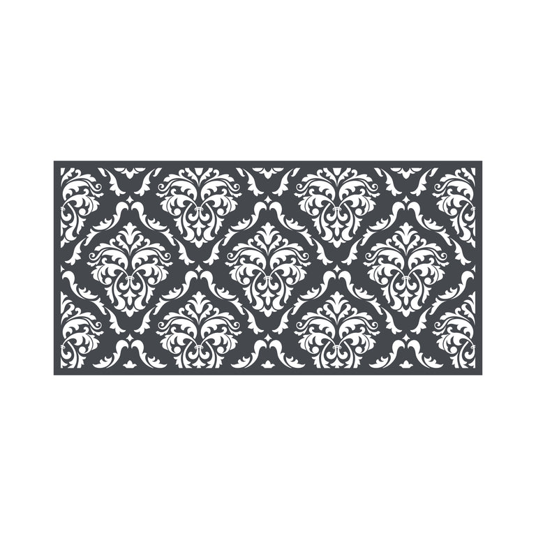 Damask Powder Coated Aluminium 1220mm x 610mm