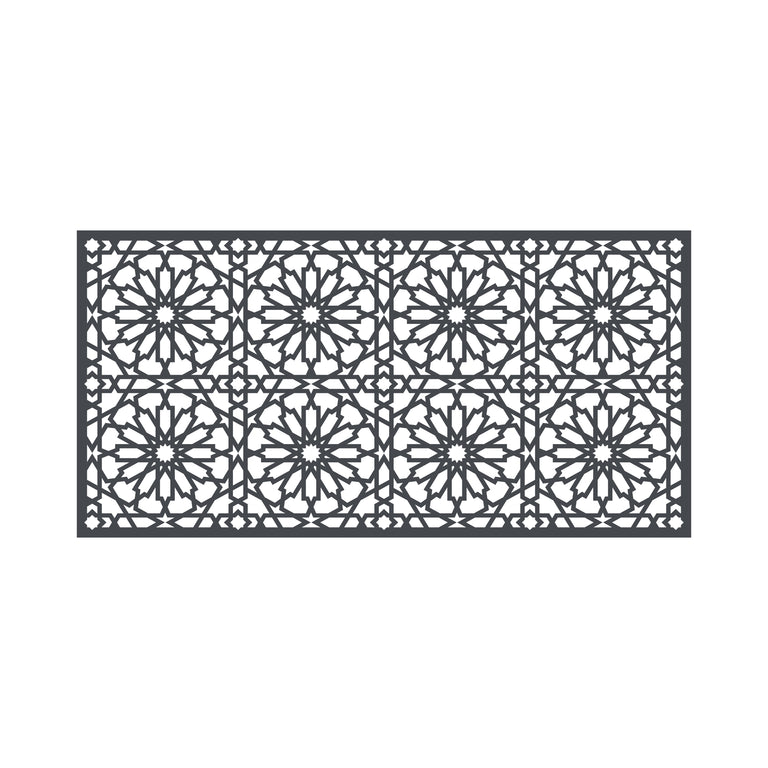 Moroccan Powder Coated Aluminium 1220mm x 610mm